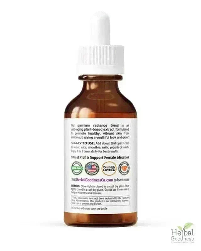 Radiantly Good Looking 2fl.oz - Plant Based - Dietary Supplement Liquid Extract Herbal Goodness 