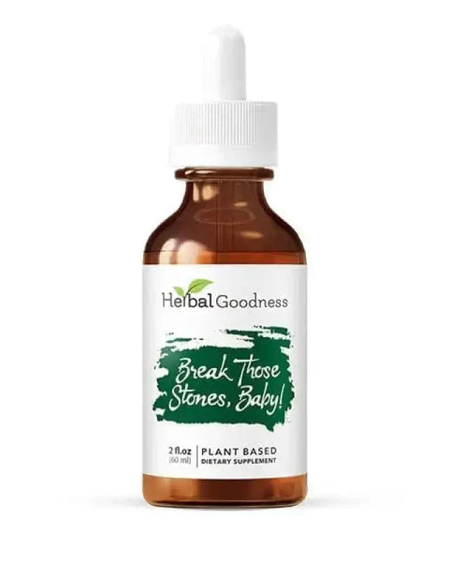 Break those Stones Baby! - 2fl.oz - Kidney & Detox Liquid Extract Herbal Goodness 