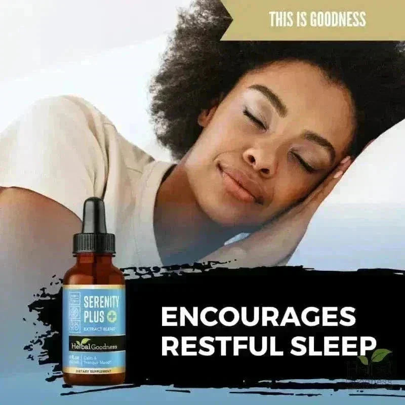 Serenity Plus - 1oz 15X Liquid Extract - Mood Support Liquid Extract Herbal Goodness 