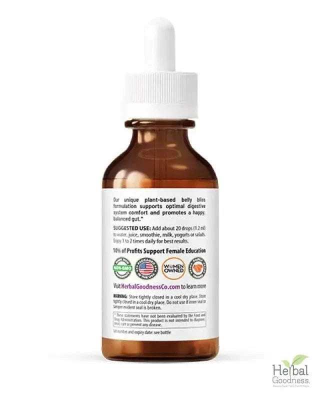 Settle Down Tommy 2fl.oz - Plant Based - Dietary Supplement, Promotes a Balanced Gut - Herbal Goodness Liquid Extract Herbal Goodness 
