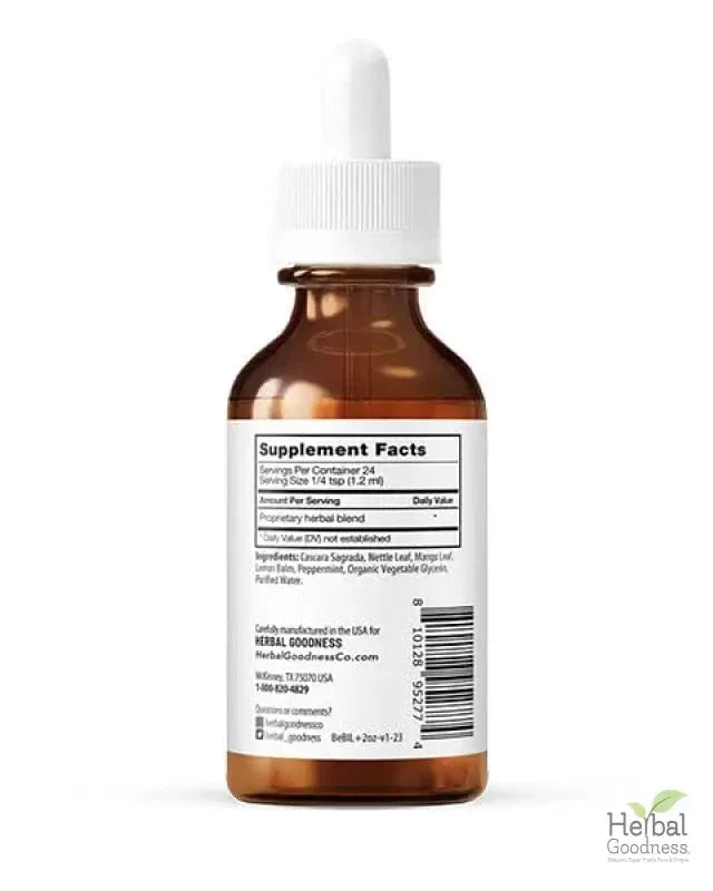 Settle Down Tommy 2fl.oz - Plant Based - Dietary Supplement, Promotes a Balanced Gut - Herbal Goodness Liquid Extract Herbal Goodness 