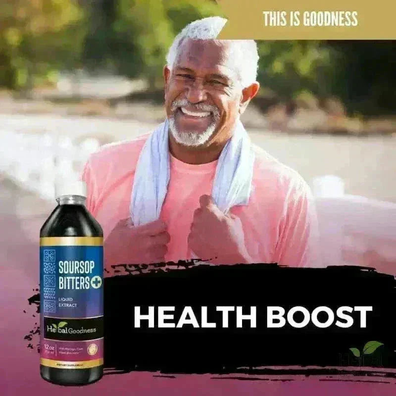 Soursop Bitters - 15X Liquid Extract - Detox & Cell Renew Liquid Extract Herbal Goodness 