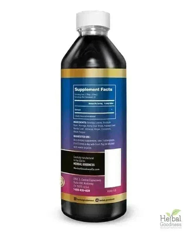 Soursop Bitters Liquid Extract - Herbal Goodness Liquid Extract Herbal Goodness 