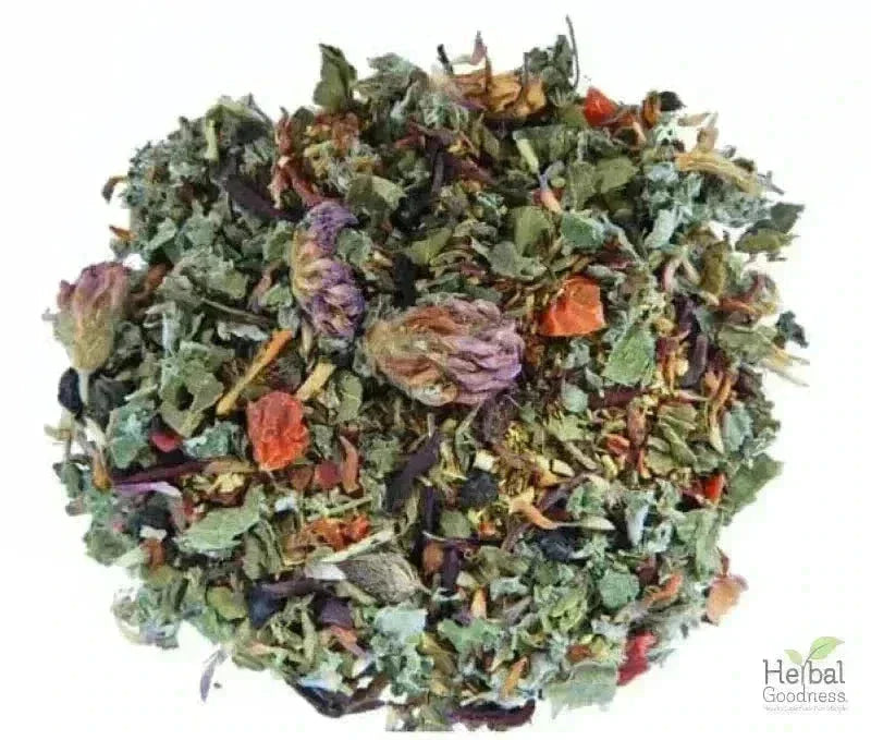 Wellness Tea Blends - Organic 4oz - Premium Herbal Infusion Bulk Herb Herbal Goodness 