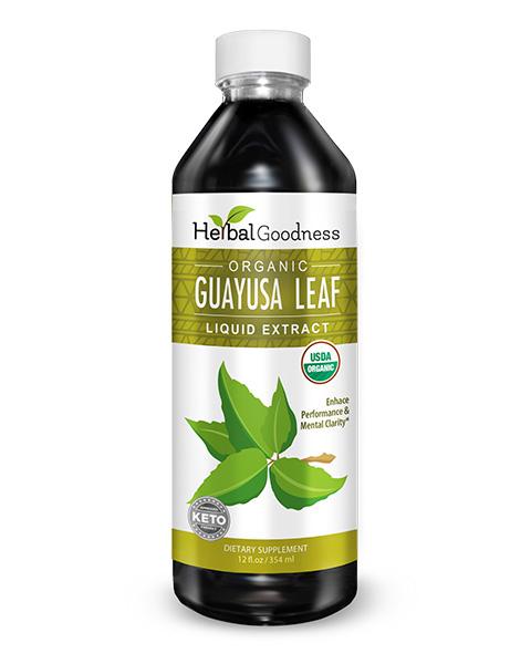 Guayusa Leaf Liquid Extract - 12oz Bottle - Coffee Alternative No Crash or Jitters - Unit