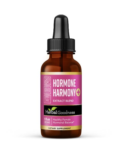 Hormone Harmony Liquid Extract - Female Hormonal Support - Herbal Goodness Liquid Extract Herbal Goodness 1 oz 
